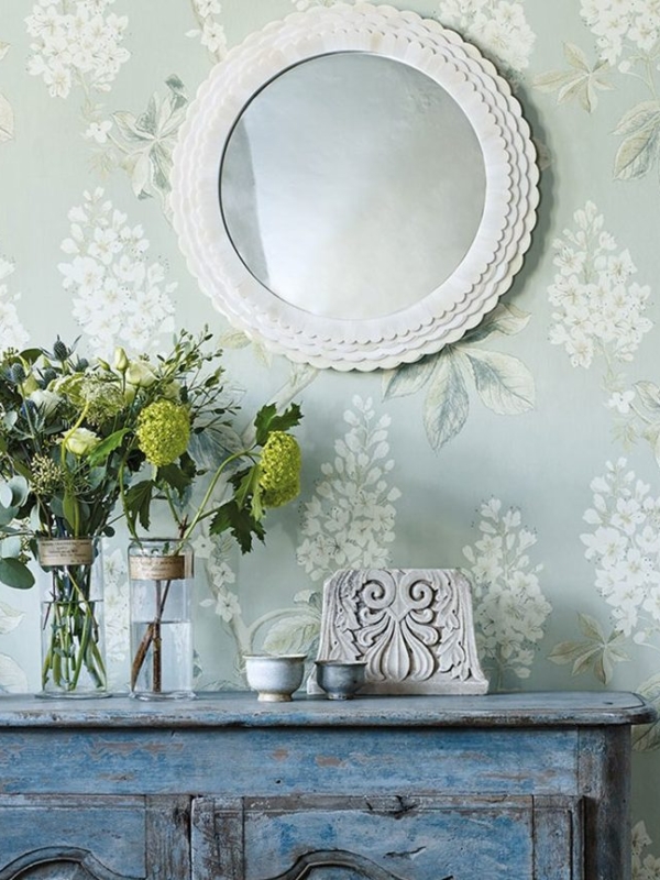 The writing is on the wall – vintage wall-paper is back