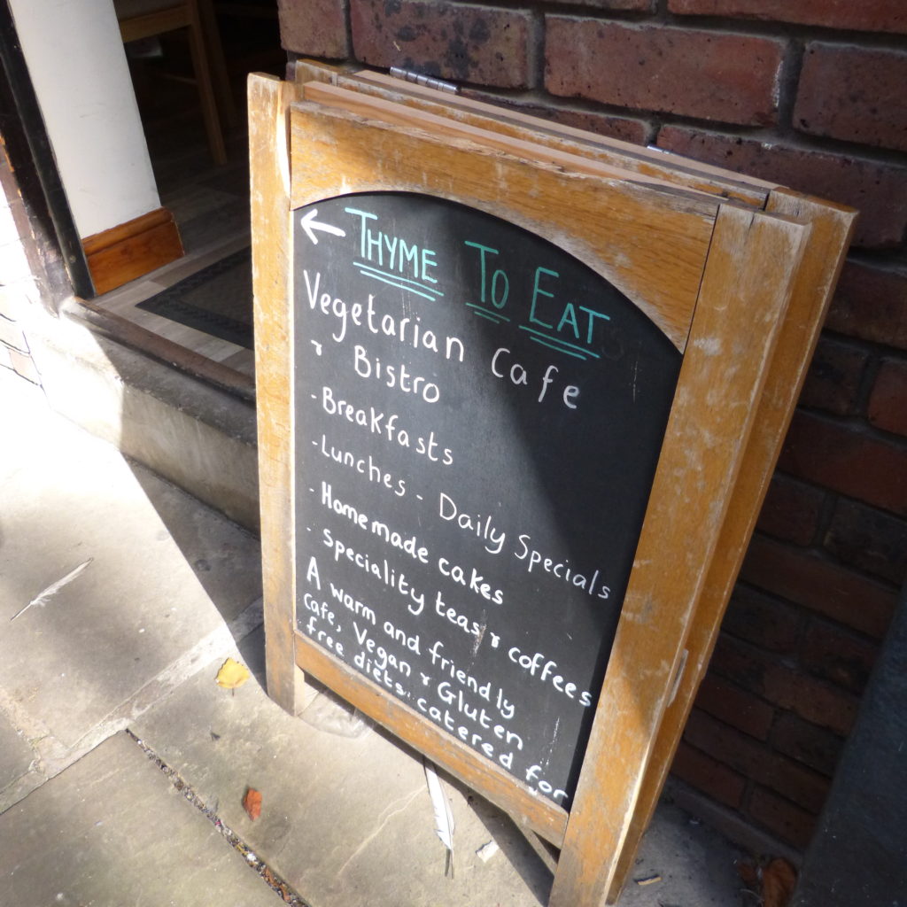 vegan cafe Chesterfield