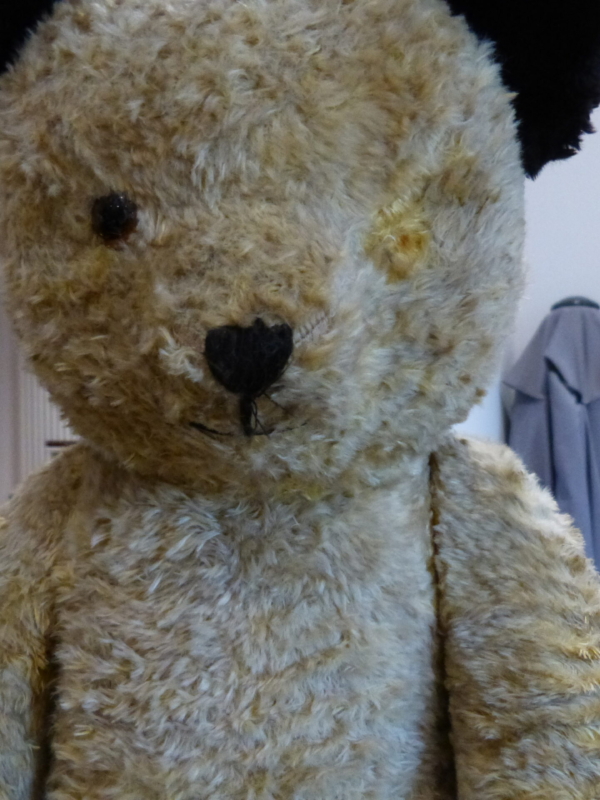 Washing a bear bum; cleaning advice for vintage toys