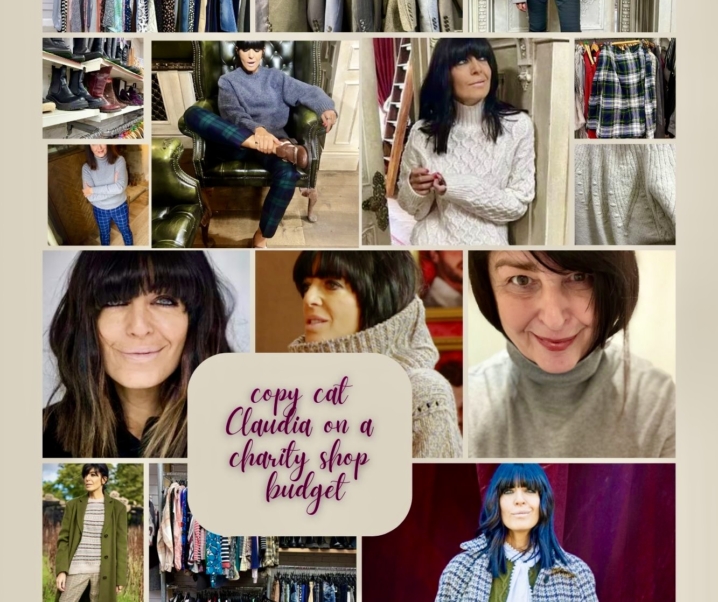 Copy cat Claudia – on a charity shop budget