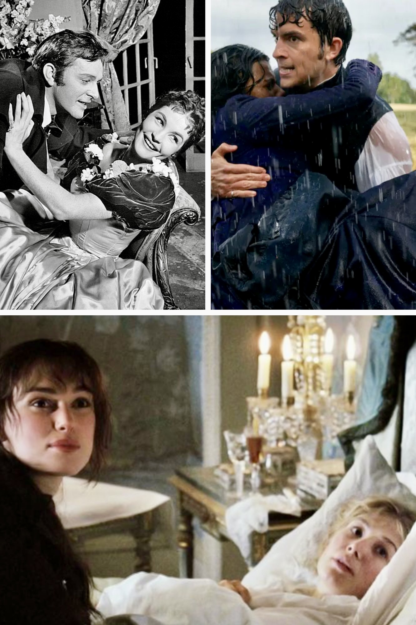 Pride and Prejudice Bridgerton Wuthering Heights